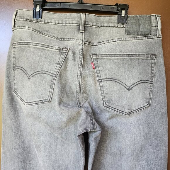 Men's Levi's 541 Athletic Taper Stretch Jeans Asphalt Gray W 36 L 34 - Picture 2 of 5